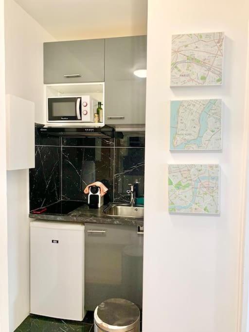 Cosy Studio Balcon Paris Montparnasse Zewnętrze zdjęcie